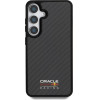 Red Bull Real Carbon Fiber Shiny Logo Magsafe Case For Samsung Galaxy S25 Black - (RBHMS25S24CFILSK)