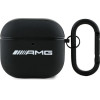 MERCEDES Amg Airpods 4 Cover White Leather White Logo - (AMA4SLWK)