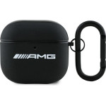 MERCEDES Amg Airpods 4 Cover White Leather White Logo - (AMA4SLWK)