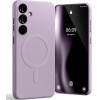 Mercury Magsafe Semi-Silicone Sam S24 Fe S721 Liliowy Fiolet /Lilac purple