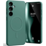 Mercury Magsafe Semi-Silicone Sam S24+S926 Zielony /green