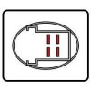 Lampa Led Flasher (��������) 4PIn ��� Led ���� 12V 3A Max Plug & Play - 1 ���. - (91621)