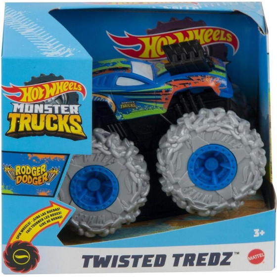 Mattel Hot Wheels: Monster Trucks Rodger Dodger - Twisted Tredz (GVK40)