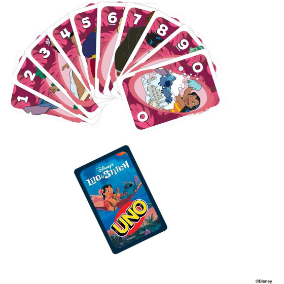 Mattel Uno: Lilo & Stitch (JCC10)