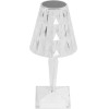 GloboStar Crystal ���������������� ����������� ��������� �������� Led 1W 100lm 360� Dc 5V IP44 Rgbw Dimmable �� �������� ��� �������� ����������� Ir ������� �������� - �11.5 x �11.5 x �25.5cm - 3 ������ ������� - (62042)