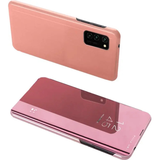 Hurtel Clear View Case cover for Samsung Galaxy A52s 5G / A52 5G / A52 4G pink 9111201927032 - (9145576240847)