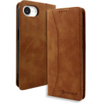 Bodycell Book Case Pu Leather Iphone 16e Brown - (BB-00175)