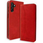 Bodycell Book Case Pu Leather Samsung A56 5G Red - (BB-00206)