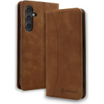 Bodycell Book Case Pu Leather Samsung S25 5G Brown - (BB-00208)