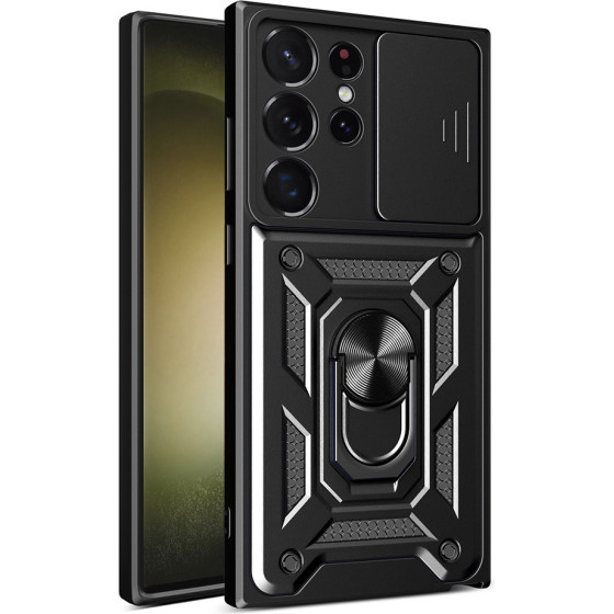 Techsuit - Camshield Series - Samsung Galaxy S23 Ultra - Black