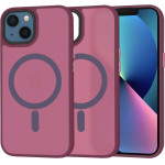 Techsuit - Halofrost Magsafe Series - Iphone 13 - Bordeaux