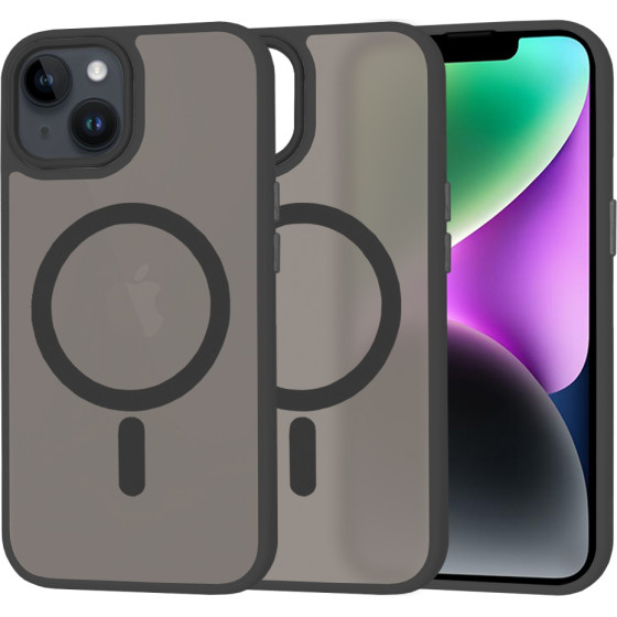 Techsuit - Halofrost Magsafe Series - Iphone 14 - Black