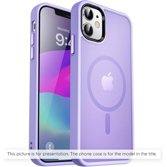Techsuit - Halofrost Magsafe Series - Iphone 16e - Light Purple