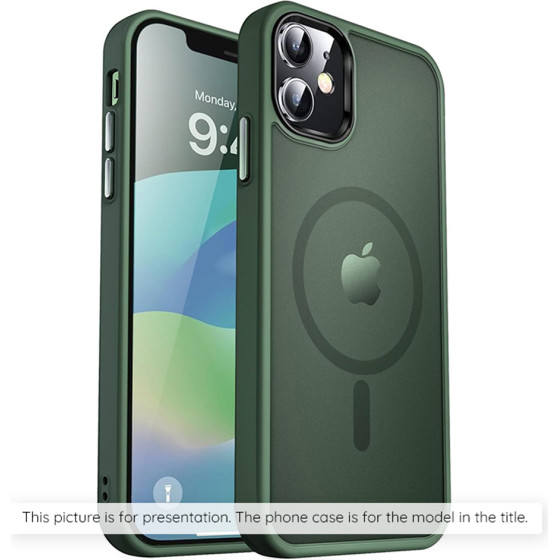 Techsuit - Halofrost Magsafe Series - Iphone 16e - Midnight Green