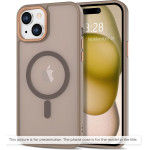 Techsuit - Halofrost Magsafe Series - Iphone 16e - Sandstone Brown