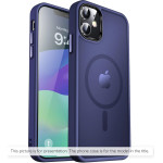 Techsuit - Halofrost Magsafe Series - Samsung Galaxy S25 Edge - Deep Blue