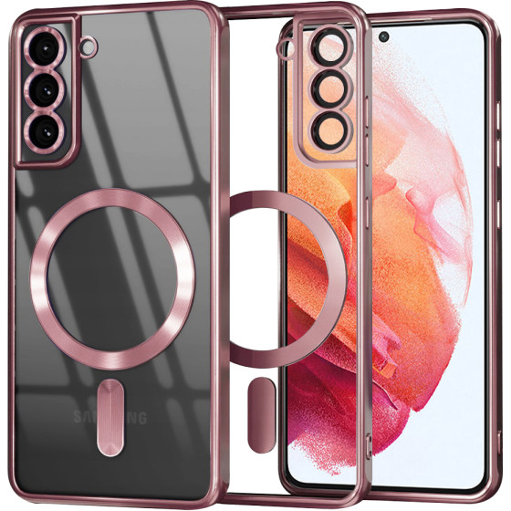 Techsuit - Luxury Crystal Magsafe - Samsung Galaxy S21 5G - Pink