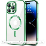 Techsuit - Luxury Crystal Magsafe - Samsung Galaxy S25 Edge - Light Green
