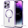Techsuit - Luxury Crystal Magsafe - Samsung Galaxy S25 Edge - Light Purple