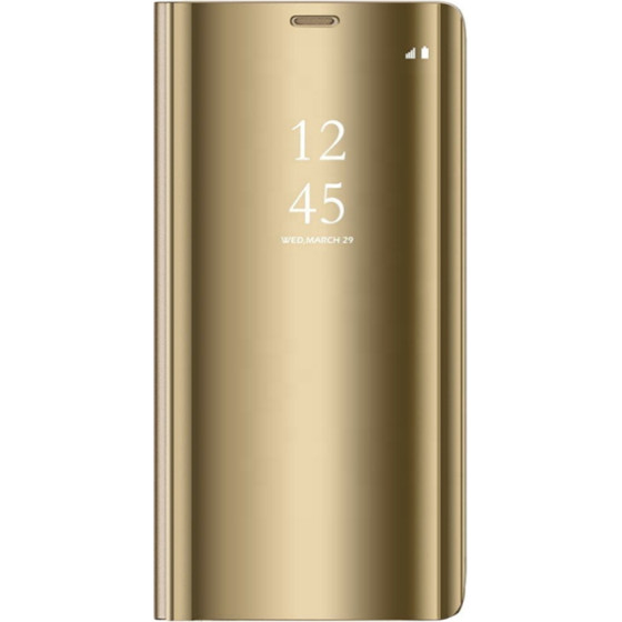 TFO Smart Clear View Case For Samsung Galaxy A54 gold