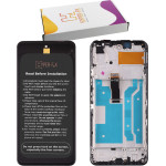 HYPER-Fix Huawei P Smart 2021 ����� + Touch Screen + Lens + Frame Black Service Pack - (HF-02354ADC)