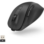 HAMA MW-500 V2 Wireless Mouse With Battery - Black - (173032-Hama)