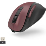 HAMA MW-500 V2 Wireless Mouse With Battery - Burgundy - (173033)