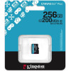 Kingston Memory Card 256GB Microsdxc Canvas Go Plus Gen4 200MB/s A2 U3 V30