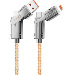 XO Cable NB276 4w1 USB-C - Lightning + Usb - USB-C 60W 1,0m