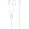 XO Wireless Inductive Charger CX030 White For Apple Watch With Cable USB-C -USB-C