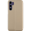 TectoShield Fold Mirror View Case For Samsung Galaxy A14 4G / A14 5G gold