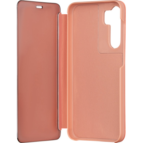 TectoShield Fold Mirror View Case For Samsung Galaxy A14 4G / A14 5G pink
