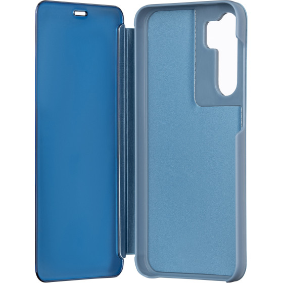 TectoShield Fold Mirror View Case For Samsung Galaxy S23 Fe blue