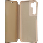 TectoShield Fold Mirror View Case For Samsung Galaxy S23 Fe gold