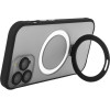 TectoShield Ring Secure Mag Case For Iphone 13 6,1'' black