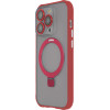 TectoShield Ring Secure Mag Case For Iphone 15 Pro Max 6,7'' red