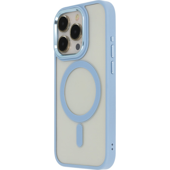 TectoShield Satin Elegant Mag Case For Iphone 15 Plus 6,7'' blue