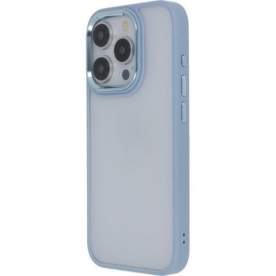 TectoShield Satin Elegant Matt Case For Iphone 15 Pro 6,1'' blue