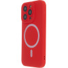 TectoShield Silicon Soft Mag Case For Iphone 15 Pro 6,1'' red