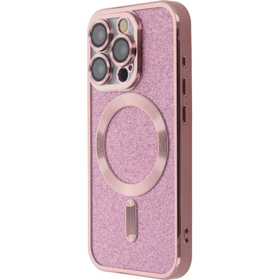 TectoShield Sparkleflex Mag Case For Iphone 15 Plus 6,7'' pink