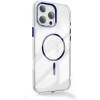 TFO Clear Thin Mag Case For Iphone 16 Pro 6,3'' blue