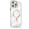 TFO Clear Thin Mag Case For Iphone 16 Pro 6,3'' gold