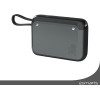 4sMarts Powerbank Pocket 10000mAh30W z Wbudowanym Kablem USB-C 15cm Space Grey - (540699)