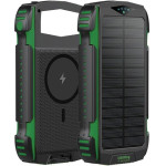4sMarts Powerbank Solarny Titanpackrugged Ultimag 20000mAh zielony/Green - (540244)