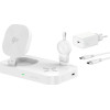 4sMarts Qi2 Trident Charging Station With Charger For Galaxy Watch White - (541368)