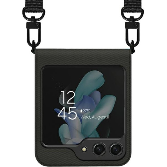 Araree Canvas Diary Case Sam Z Flip5 F731 Black - (AR10-01778A)