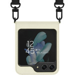 Araree Canvas Diary Case Sam Z Flip5 F731 Ivory - (AR10-01778B)