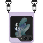 Araree Canvas Diary Case Sam Z Flip5 F731 Purple - (AR10-01778C)