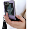 Araree Canvas Diary Case Sam Z Flip5 F731 Purple - (AR10-01778C)