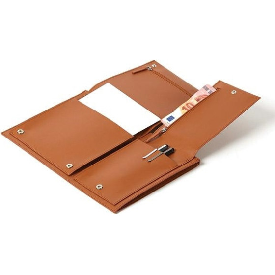 Lexon Flat 14'' Laptop Bag Brown - (LN2503M)